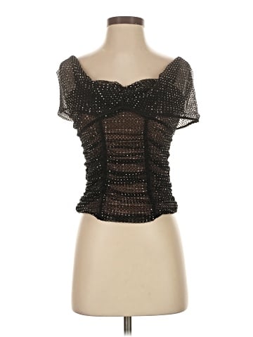 Self-Portrait Short Sleeve Top (view 1)