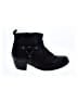 Unbranded Black Ankle Boots Size 7 1/2 (wide) - photo 1