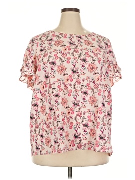 Lane Bryant Short Sleeve Blouse