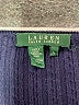 Lauren by Ralph Lauren 100% Cotton Blue Pullover Sweater Size L - photo 7