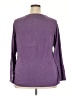 Just My Size Purple Long Sleeve Top Size 2X Plus - photo 2