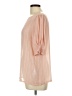 DKNY Pink 3/4 Sleeve Blouse Size L - photo 5