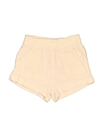 7 For All Mankind Khaki Shorts (view 1)
