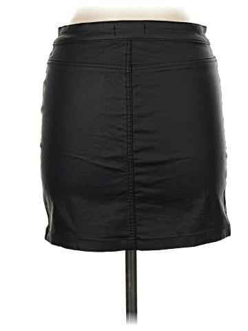 Missguided Faux Leather Skirt (view 2)