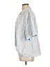 Theory Blue Short Sleeve Blouse Size L - photo 5