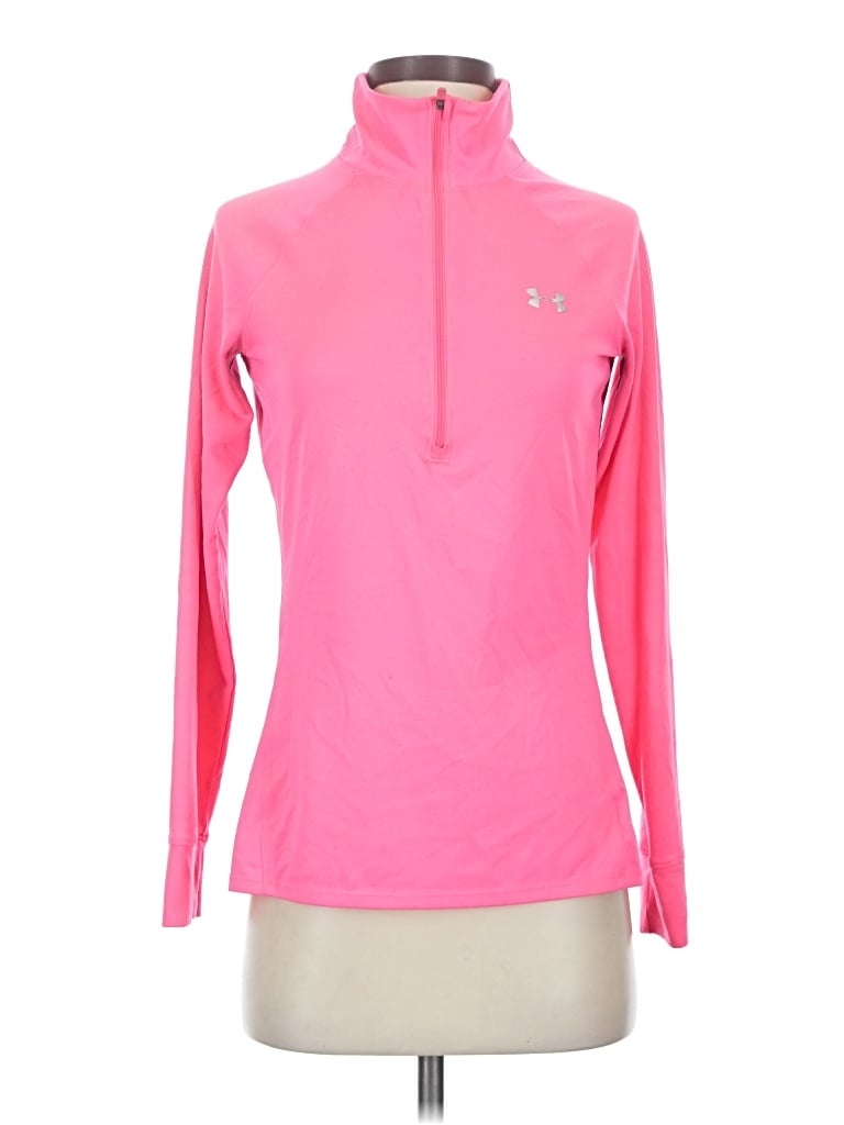 Pre-owned Under Armour Sweatshirt In Pink