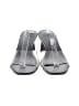 Schutz Gray Black Sandals Size 9 - photo 2