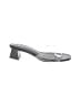 Schutz Gray Black Sandals Size 9 - photo 1