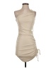 Forever 21 Solid Tan Cocktail Dress Size S - photo 1
