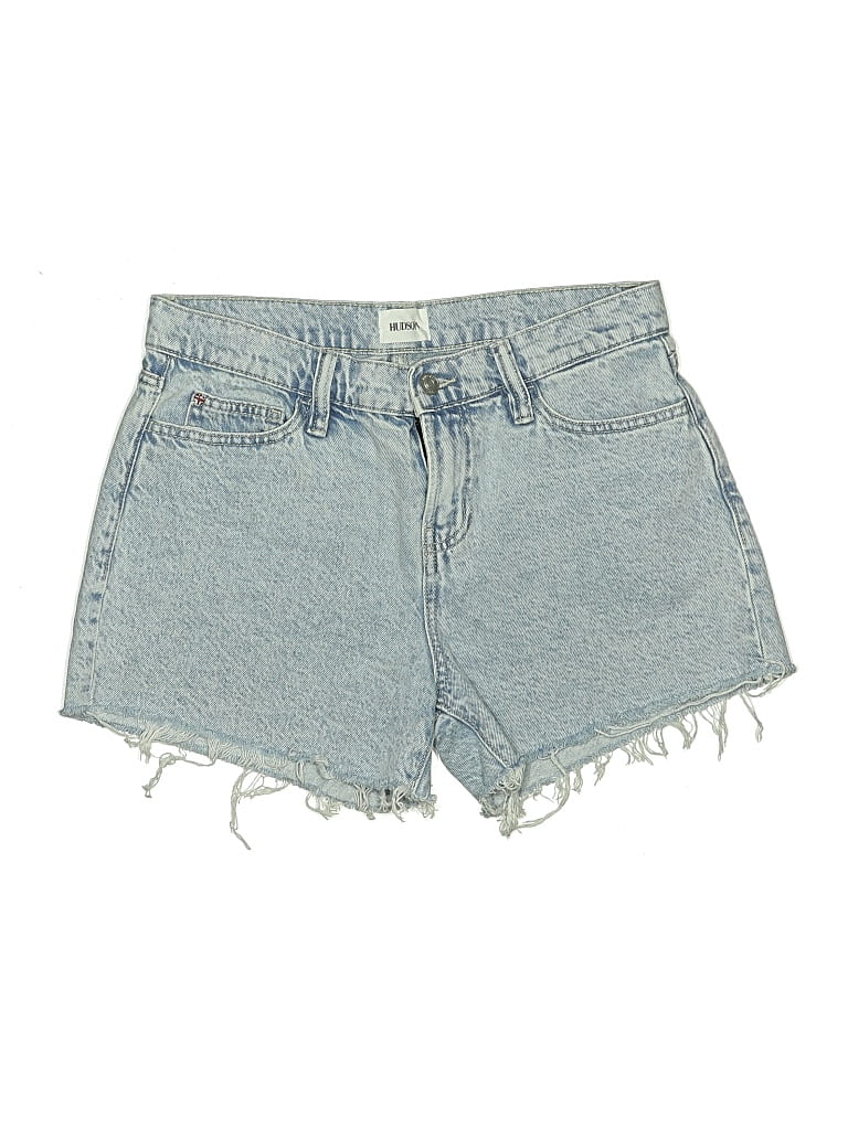Pre-owned Hudson Denim Shorts In Blue
