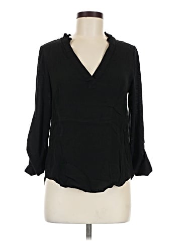 Porridge 3/4 Sleeve Blouse (view 1)