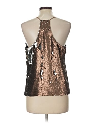 Lavender Brown Sleeveless Blouse (view 2)