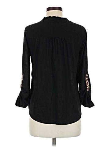 Porridge 3/4 Sleeve Blouse (view 2)