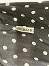 Basics 100% Polyester Polka Dots Black Long Sleeve Button-Down Shirt Size XL - photo 7