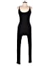 Shein Solid Black Jumpsuit Size L - photo 1