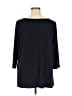 Susan Graver 100% Polyester Black 3/4 Sleeve Top Size XL - photo 2