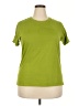 Lands' End 100% Cotton Green Active T-Shirt Size 18 - photo 1
