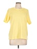 Allison Daley Yellow Short Sleeve Top Size L - photo 1
