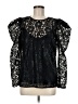 Express 100% Polyester Black Long Sleeve Blouse Size M - photo 1