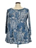 Cocomo Blue Long Sleeve Blouse Size 3X (estimated) - photo 1