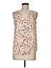 Maurices 100% Polyester Ivory Sleeveless Blouse Size M - photo 1