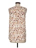 Maurices 100% Polyester Ivory Sleeveless Blouse Size M - photo 2