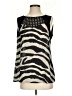 CAbi 100% Polyester Black Sleeveless Blouse Size S - photo 1