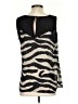CAbi 100% Polyester Black Sleeveless Blouse Size S - photo 2