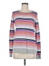 Gap Outlet Stripes Silver Pullover Sweater Size M - photo 1