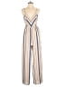 Xhilaration Stripes Ivory Jumpsuit Size XS - photo 1