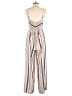 Xhilaration Stripes Ivory Jumpsuit Size XS - photo 2