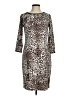 Nik and Nash Animal Print Brown Casual Dress Size M - photo 1
