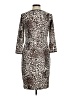 Nik and Nash Animal Print Brown Casual Dress Size M - photo 2