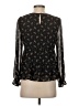 Paper Crane Black Long Sleeve Blouse Size XS - photo 2