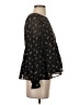 Paper Crane Black Long Sleeve Blouse Size XS - photo 4