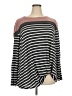 Maurices Stripes Pink Pullover Sweater Size 2X - photo 1