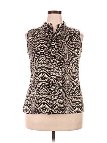 Splash Sleeveless Blouse (view 1)