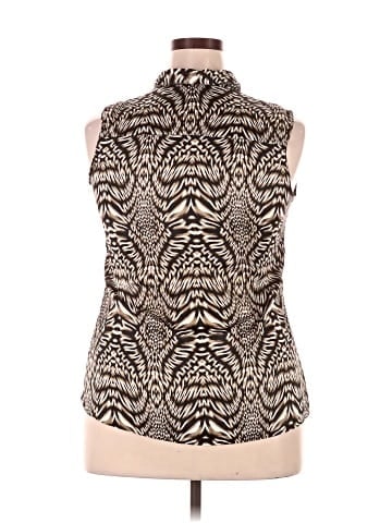 Splash Sleeveless Blouse (view 2)