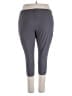 Just My Size Solid Gray Active Pants Size 3X - photo 2
