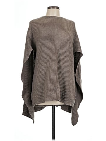 Autumn Cashmere Poncho (view 1)