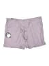 One 5 One 100% Lyocell Solid Purple Shorts Size L - photo 1
