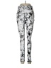 Unbranded Graphic Silver Active Pants Size M - photo 1