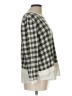 Talbots Outlet Checkered-gingham Gray Pullover Sweater Size Lg Petite - photo 4