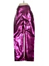AMYLYNN Metallic Purple Casual Pants Size XS - photo 2