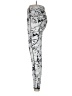Unbranded Graphic Silver Active Pants Size M - photo 5