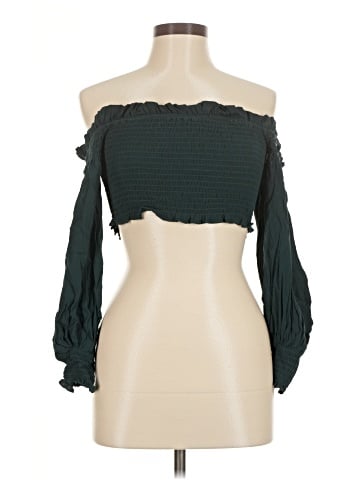 Olivaceous 3/4 Sleeve Blouse (view 1)