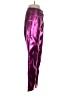 AMYLYNN Metallic Purple Casual Pants Size XS - photo 4
