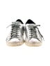 P448 Silver Gray Sneakers Size EU 39 - photo 2