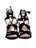Very Volatile 100% Leather Black Sandals Size 7 - photo 2