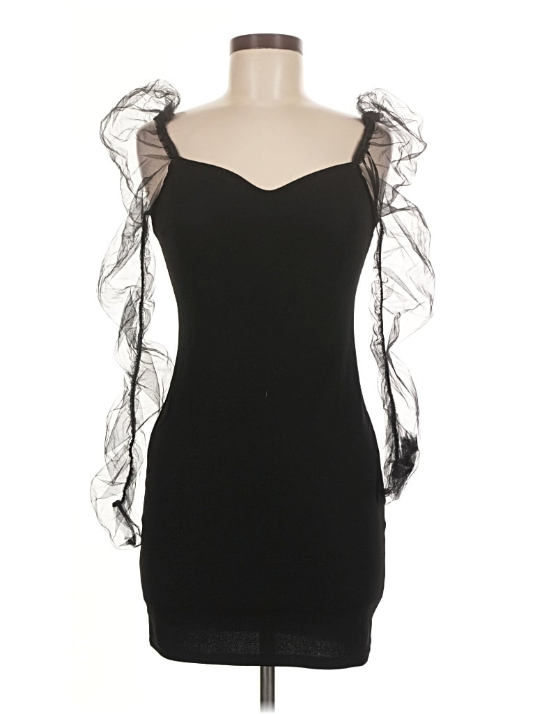 Pre-owned Shein Cocktail Dress In Black